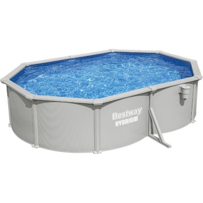 BESTWAY Piscine en acier ovale 500x360x120cm Hydrium&trade;