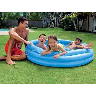 INTEX Piscine gonflable  bleu cristal