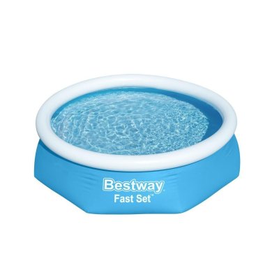 BESTWAY Piscine hors sol autoportante ronde  Fast Set &oslash;2 44 x h.0 61 m