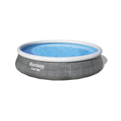 BESTWAY Piscine hors sol autoportante ronde  Fast Set&trade; &oslash;3 96 m
