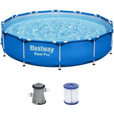 BESTWAY Piscine Hors Sol  56681-GS18 6473L Vinyl Blue