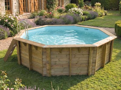 UBBINK Piscine Oc&eacute;a 430 - 1.20 mBleu