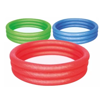 BESTWAY Piscine Pataugeoire Gonflable Ronde -  - Coloris Assortis