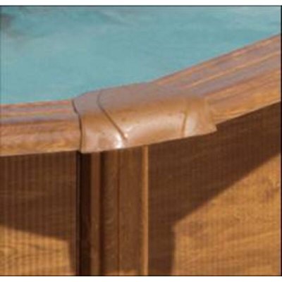 GRE Piscine SAN MARINA Pacific d&eacute;co bois 5,0 x 3,0 x 1,2m