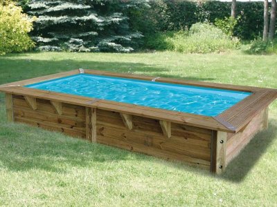 UBBINK Piscine Sunwater 200x350 H71cm Liner Bleu 