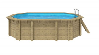 Piscine SWIMWOOD PISCINE RAINUR&Eacute;E LANGUETTE OCTO. EMEO SW