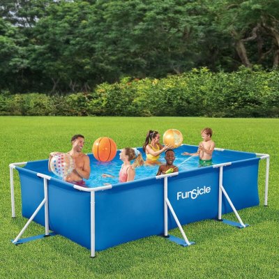 FUNSICLE Piscine Tubulaire Activity&ocirc; Lap Pool  3m x 2m x 75cm