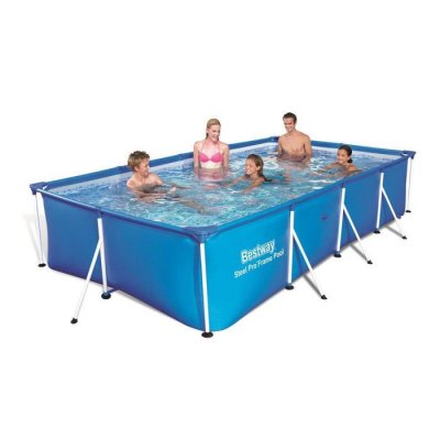 BESTWAY Piscine tubulaire  Steel Pro - 400x211x81 cm
