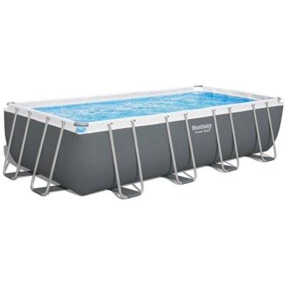 BESTWAY Piscine tubulaire Power Steel rectangulaire 5,49 x 2,74 x 1,22 m -