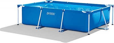 INTEX Piscine tubulaire rectangulaire  3,8m
