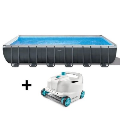 INTEX Piscine tubulaire xtr  732 x 366 x 132 cm rectangulaire 