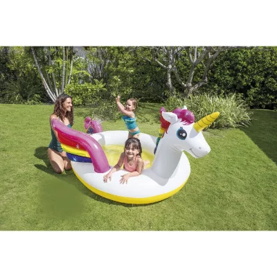 INTEX Piscinette Fontaine Licorne Magique