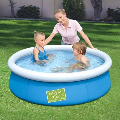 BESTWAY Piscinette ronde - diam&acute;tre 152.5cm - hauteur 38 cm