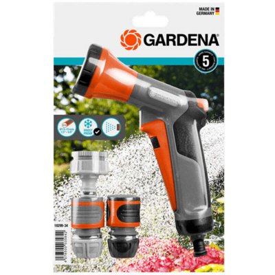 GARDENA Pistolet arrosoir multijet + raccord aquastop 50 ans  18299-35