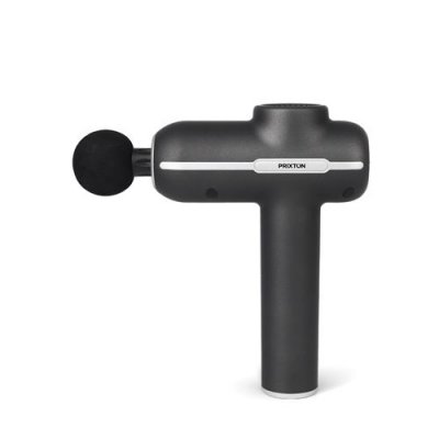 PRIXTON Pistolet de Massage Gun Fit Synergy MGF80 - Puissance 50W - 5 Vitesses - 4 T&ecirc;tes - Sans fil