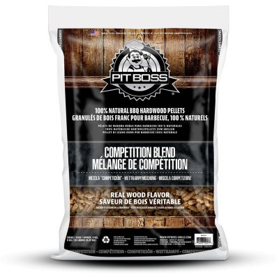 PITBOSS PIT BOSS GRILLS - Sac de pellets 9 kgs - M&eacute;lange de Comp&eacute;tition