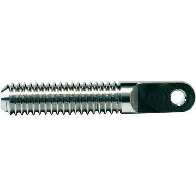 MODELCRAFT Piton &agrave; oeil avec filetage ext&eacute;rieur  11590/RA-40 M4 23 mm aluminium 4 pc(s)
