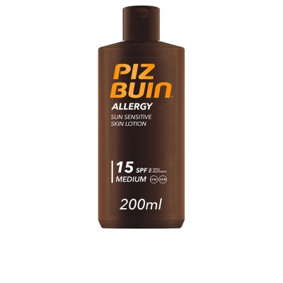 PIZ BUIN  Lait Solaire Peaux Sensibles Allergies 200 ml SPF 15