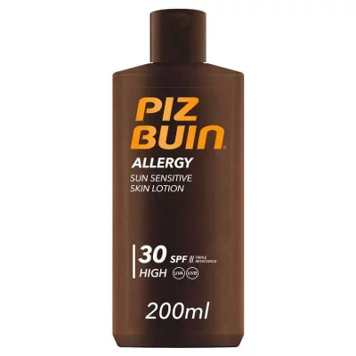 PIZ BUIN  Lotion solaire contre les allergies Spf 30 200 ml