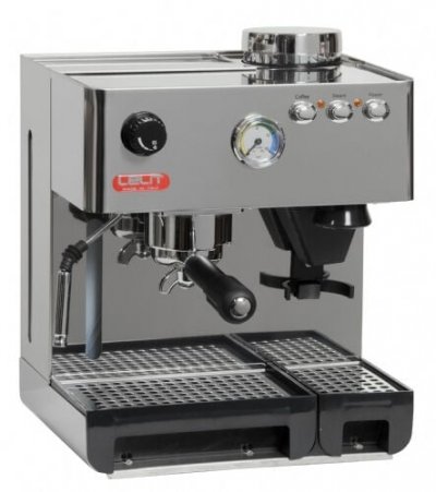 LELIT Pl042em 2.7 litres 2 tasses acier inoxydable argent