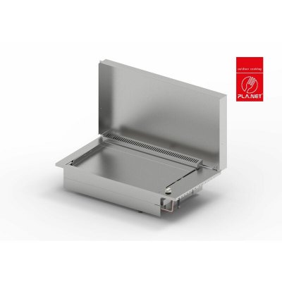 PLANCHA PLANET Pla.Net Plancha Gaz Inox Encastrable 79x40 cm &middot; OASI 80