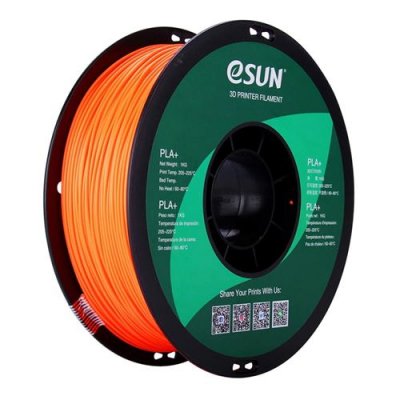 PLA+ Rouleau Filament pour imprimante 3D - eSun - 1.75mm - Orange 1kg