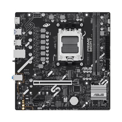 ASUS Placa Base  PRIME B850M-F B850 AM5 DDR5 micro ATX 128GB PCIe 5.0 Gaming