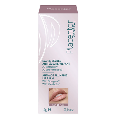 PLACENTOR  - Baume l&egrave;vres anti-&acirc;ge repulpant stick 4g