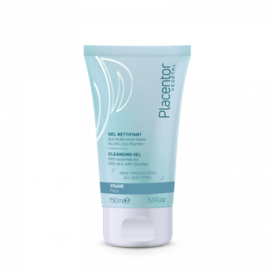 PLACENTOR  vegetal Gel Nettoyant - Visage - Tous Types de Peaux, 150ml