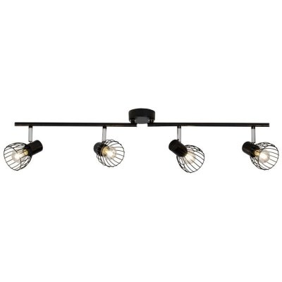 BRILLIANT Plafonnier BLACKY 4 coloris noir