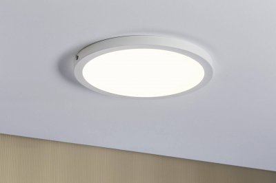 PAULMANN Plafonnier, classique m&eacute;tal blanc module led  Atria D.30 cm