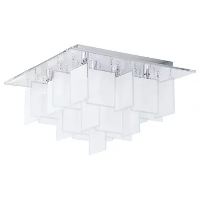 EGLO Plafonnier condrada 1 8x18w chrome -  lighting - 92727