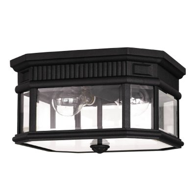 FEISS Plafonnier Cotswold 2x60W Noir - 