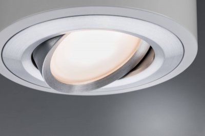 PAULMANN Plafonnier encastrable ARGUN LED blanc 40W Gris 