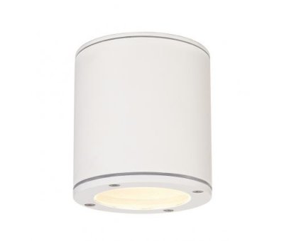 SLV Plafonnier ext&eacute;rieur  SITRA, blanc, GX53/TCR-TSE, 9W max, IP44