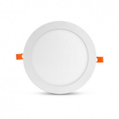 MIIDEX LIGHTING Plafonnier LED 12W (110W) encastrable D169 Blanc jour 4000&deg;K