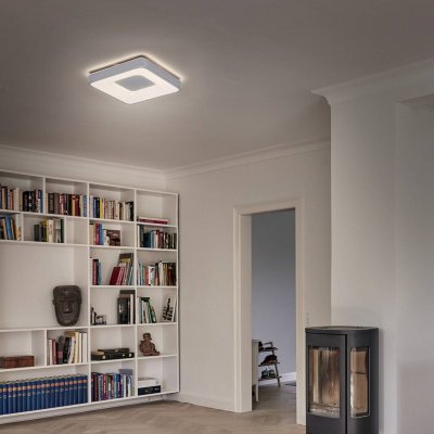 OSRAM Plafonnier LED  ORBIS PIANA, blanc, 49 x 49 cm, ClickDim