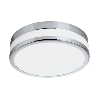 EGLO Plafonnier LED PALERMO chrome Diam&egrave;tre 22.5 Cm
