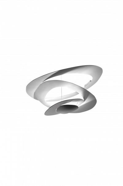 ARTEMIDE Plafonnier mini Pirce aluminium blanc Blanc 