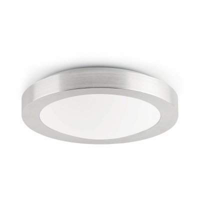 FARO BARCELONA Plafonnier salle de bains gris Logos 2 ampoules