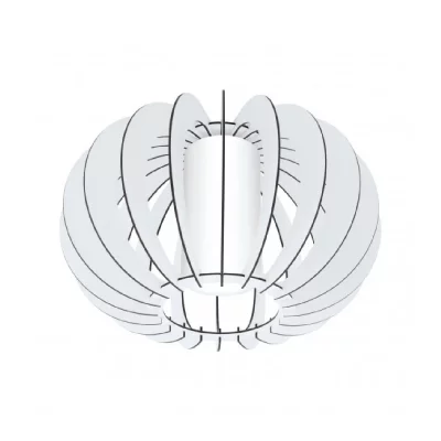 EGLO Plafonnier stellato 2 1 ampoule blanc