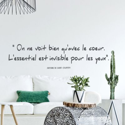 PLAGE  Sticker ON NE VOIT BIEN1 planche 24*68