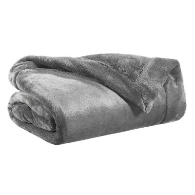 VIVARAISE Plaid Domestique Tender En Polyester Gris - 150 X 200 Cm