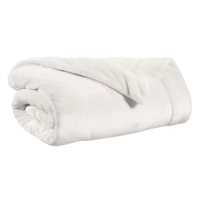 VIVARAISE Plaid Domestique  Tender - Blanc 150x200 Cm En Polyester