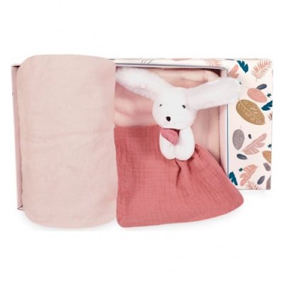  Plaid et Doudou Happy Boho Rose Doudou et Compagnie - Paris
