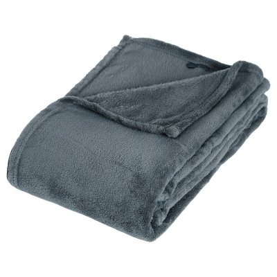 Plaid polaire microfibre - Orage - 125 x 150 cm