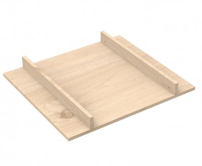 SAUTHON MOBILIER Plan &agrave; langer pour commode jusqu'&agrave; 15 kg