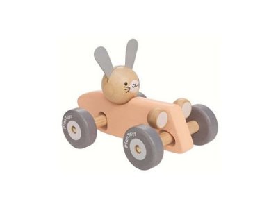  PLAN TOYS 5717 Rabbit Racing Car