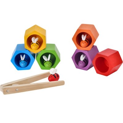 PLAN TOYS  Jeu en bois Nids d'Abeilles