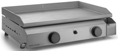 FORGE ADOUR Plancha &agrave; gaz  base 60 inox